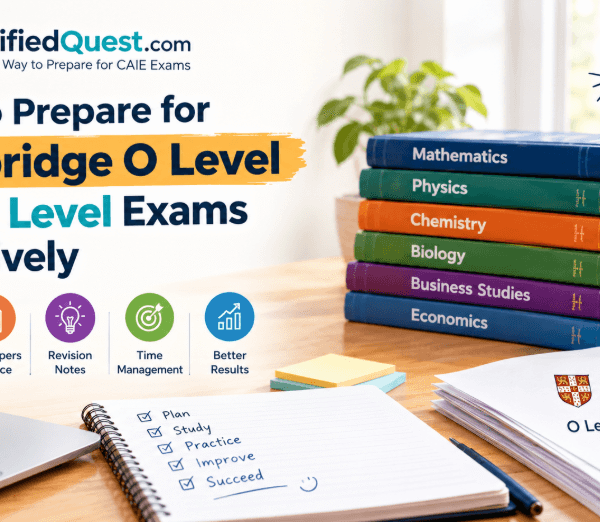 How to Prepare for Cambridge O Level and A Level Exams Effectively