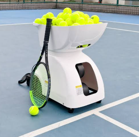 Using the Family Tennis Ball Machine by All Skill Levels